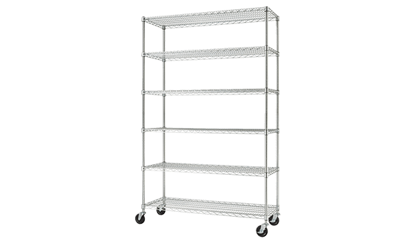 Trinity 6 Tier Wire Shelf Rack