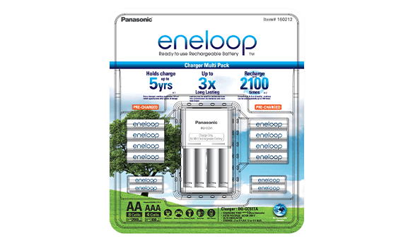 Panasonic Eneloop Rechargeable Battery Pack