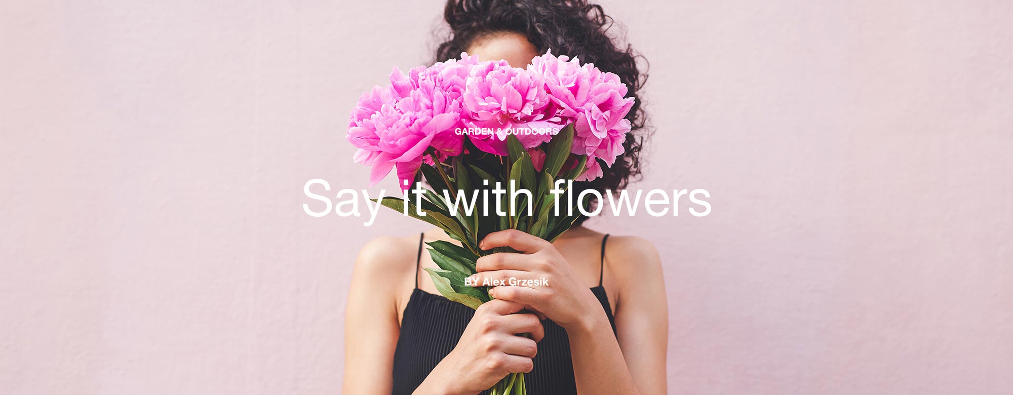 Say it with flowers