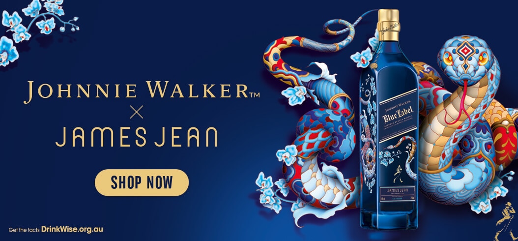 Johnnie Walker Blue Label Year Of The Snake X James Jean Blended Scotch Whisky 750ml