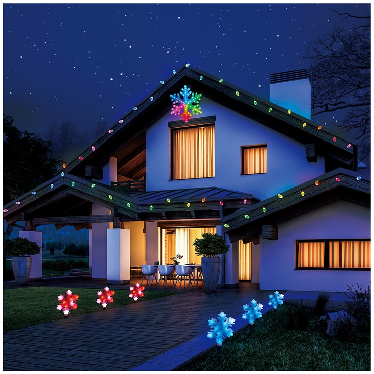 Luminations Holiday Symphony 4 in 1 LED Christmas Lights Collection