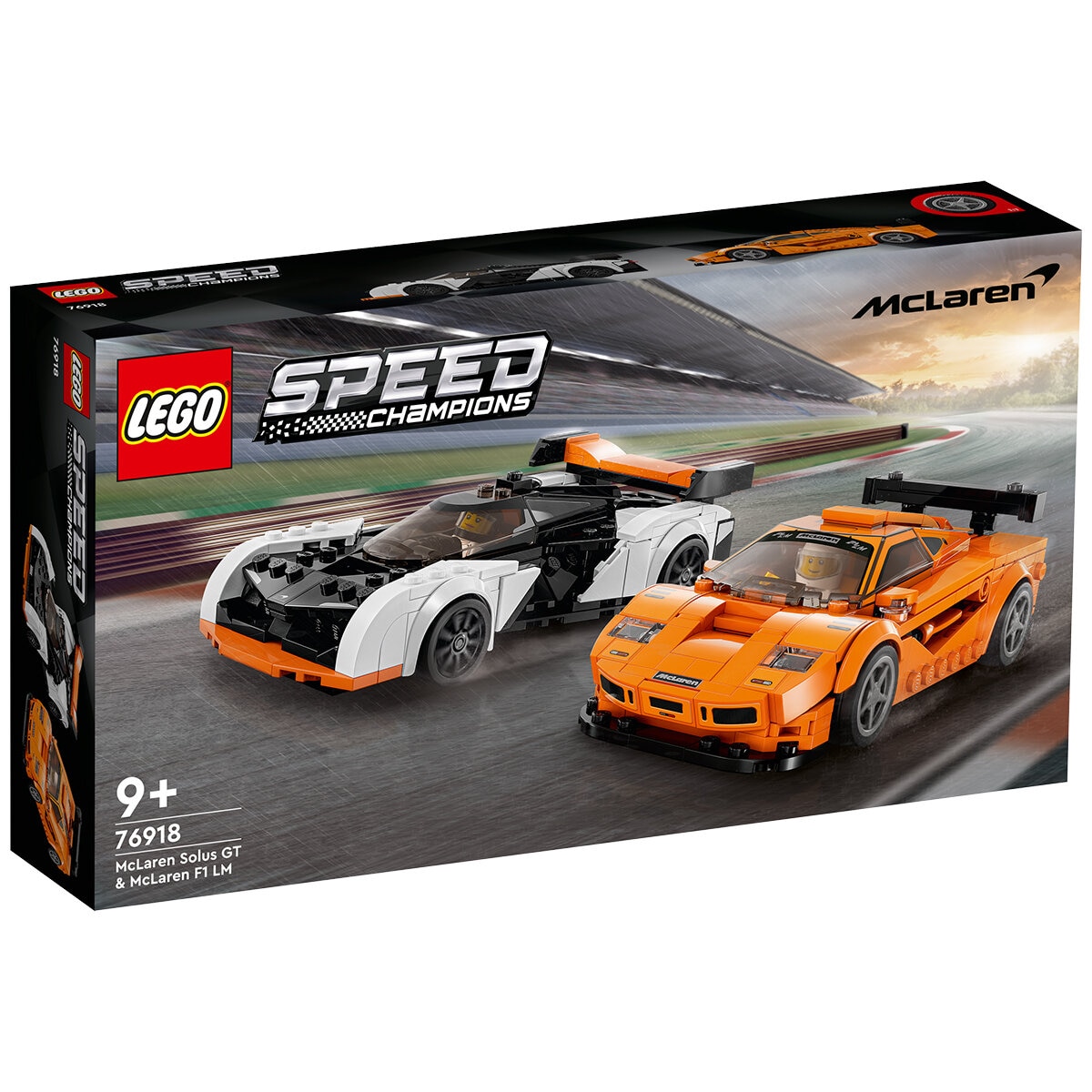 LEGO Speed Champions McLaren Solus GT & McLaren F1 LM 76918