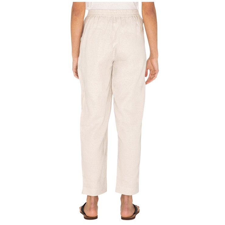 Advent Women's Linen Pant Flax | Costco Australia