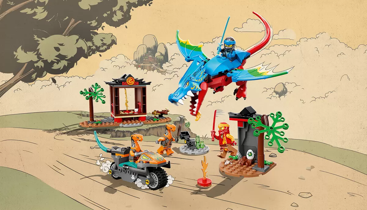 LEGO Ninjago Ninja Dragon Temple 71759