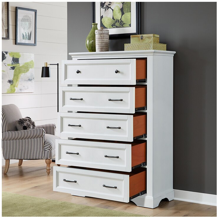 Universal Broadmoore White Drawer Chest Costco Australia