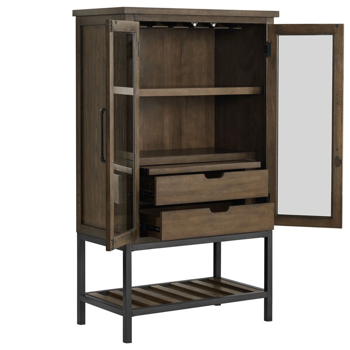 Bayside Furnishings 61in Wine Cabinet