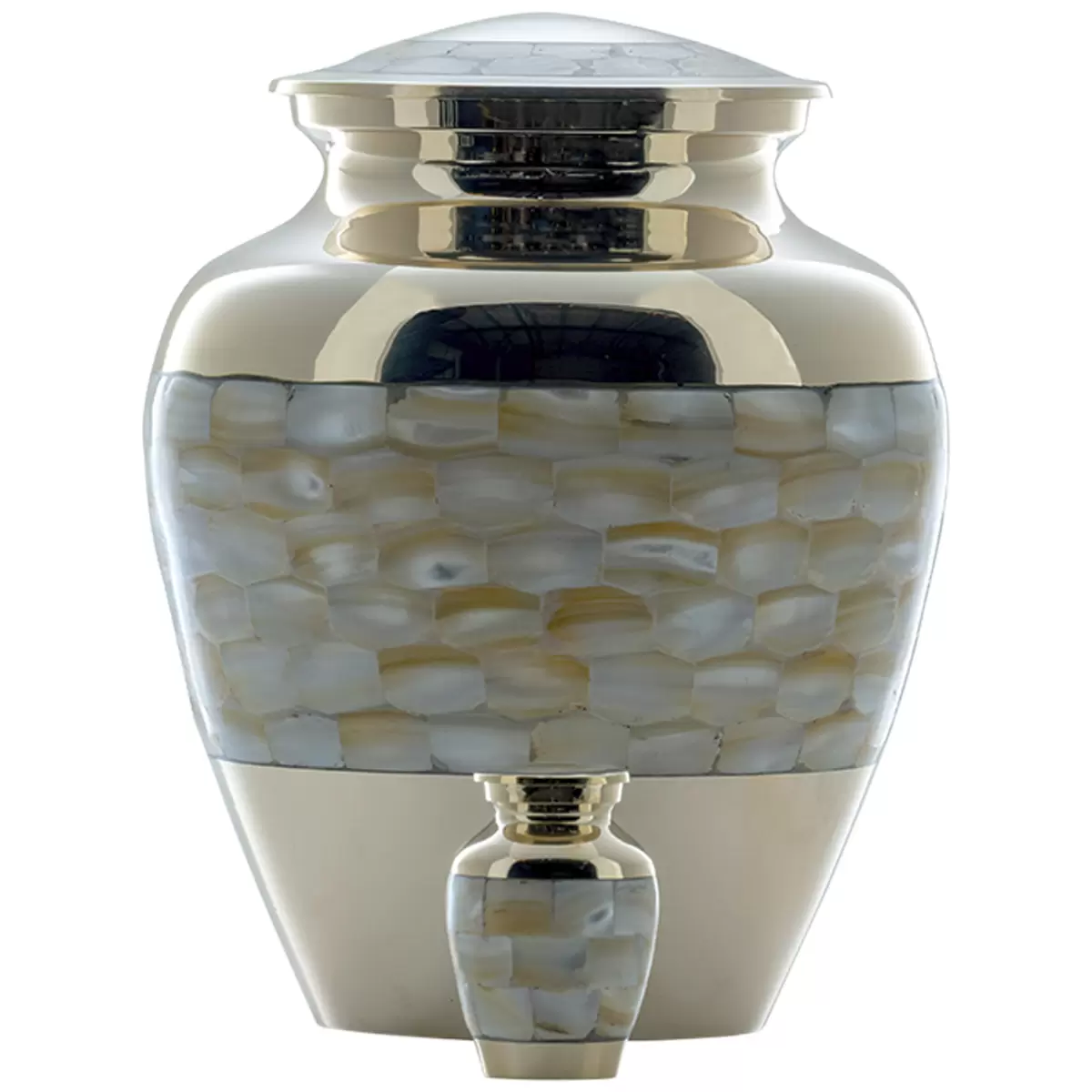 Value Coffins Mother of Pearl Urn Set