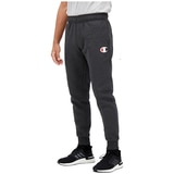 Champion Men's C Logo Cuff Pants Heather Granite