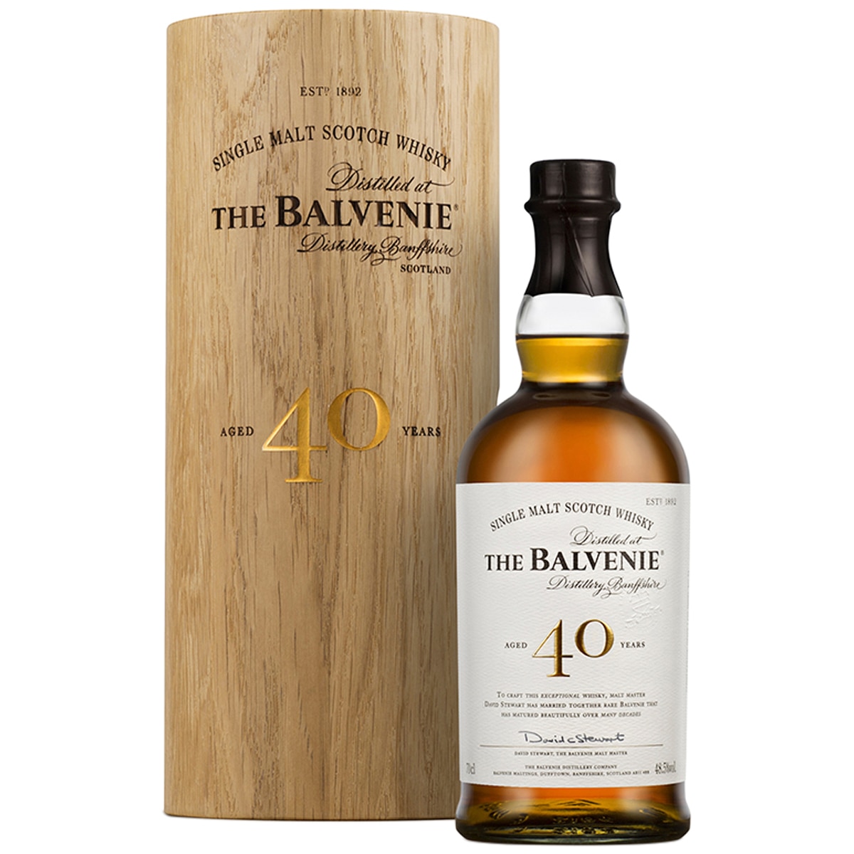 Balvenie 40 Year Old Single Malt Scotch 700mL