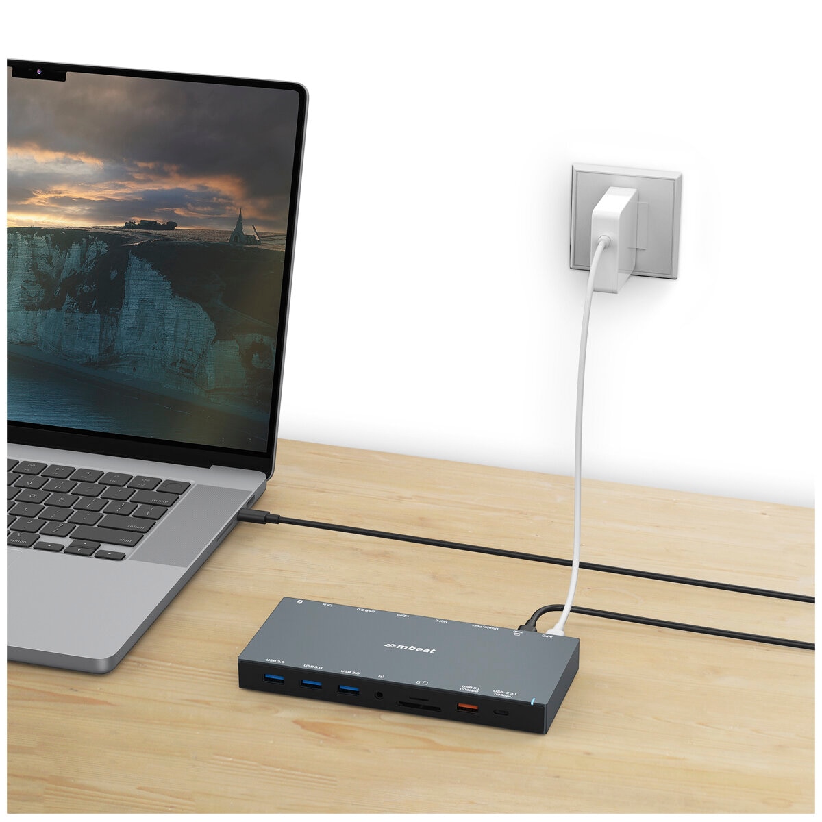 mbeat 15-in-1 4K Triple Display USB-C Dock MB-UCD-X15