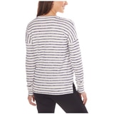 Kirkland Signature Womens LS Vneck Top - Ink