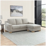 Thomasville 2 Piece Fabric Sofa Chaise