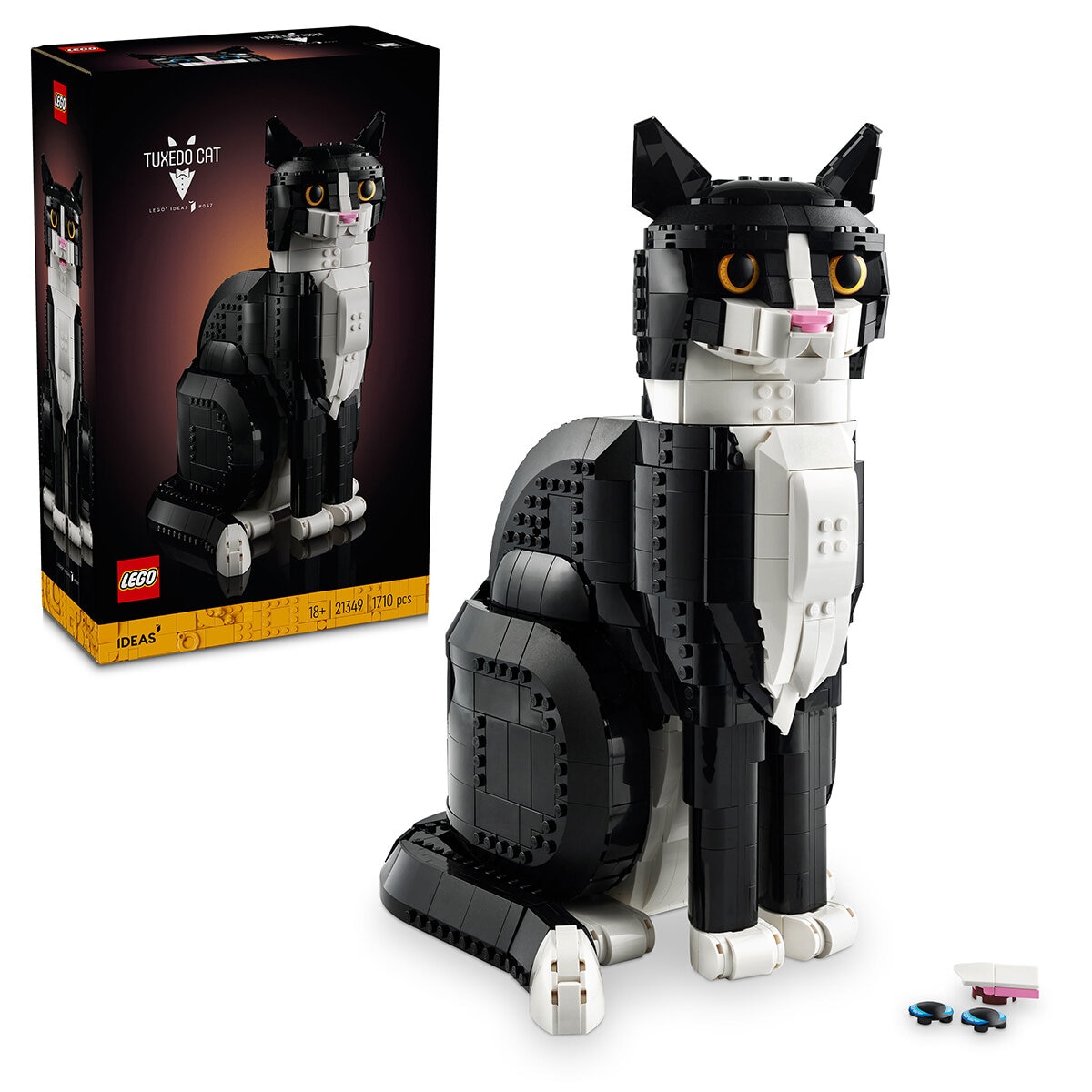 LEGO Ideas Tuxedo Cat 21349