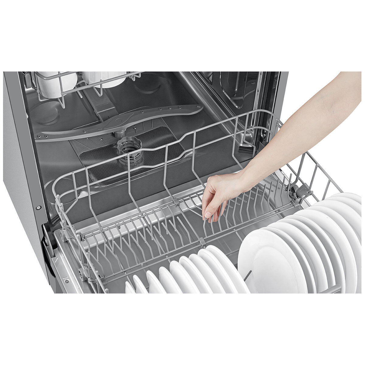 Hisense 60cm Freestanding Dishwasher Stainless Steel HSCM15FS