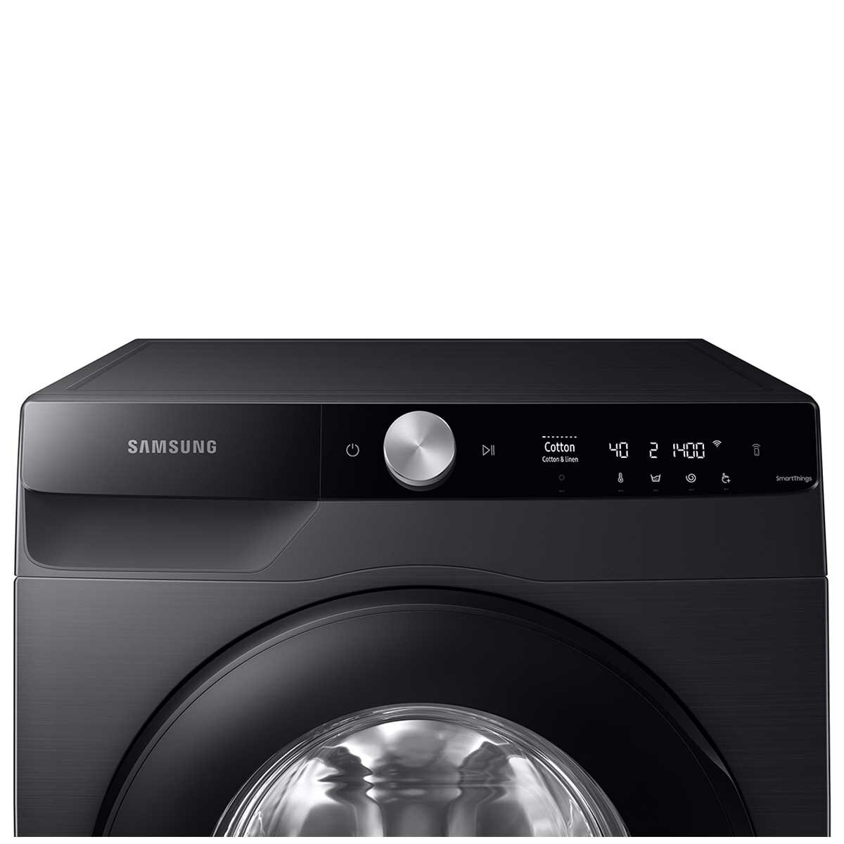 Samsung 9kg Front Load Washer With Steam Wash Cycle Black WW90T604DAB