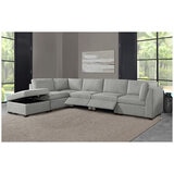 Thomasville New Rockford 6 Piece Modular Fabric Sectional