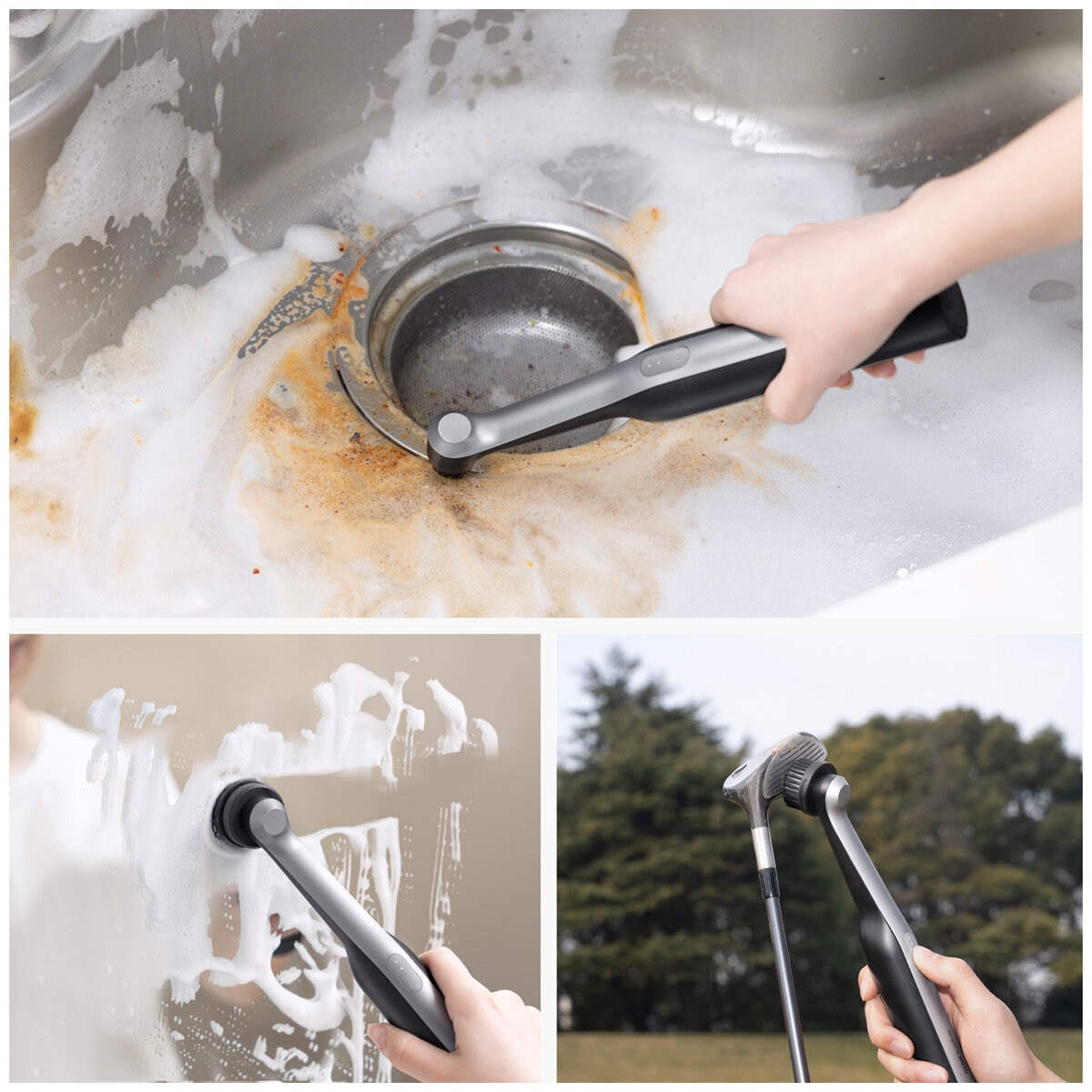 HOTO Wand Cordless Spin Scrubber QWQJA07 HOTO Wand Cordless Spin Scrubber QWQJA07