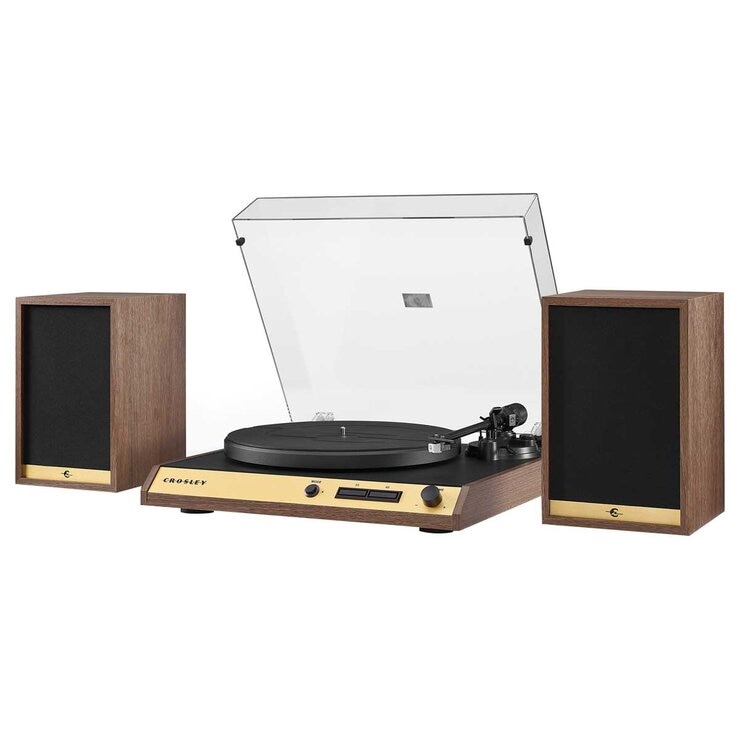 Crosley C72 Record Vinyl Shelf Turntable CR72A-WA Crosley C72 Record Vinyl Shelf Turntable CR72A-WA