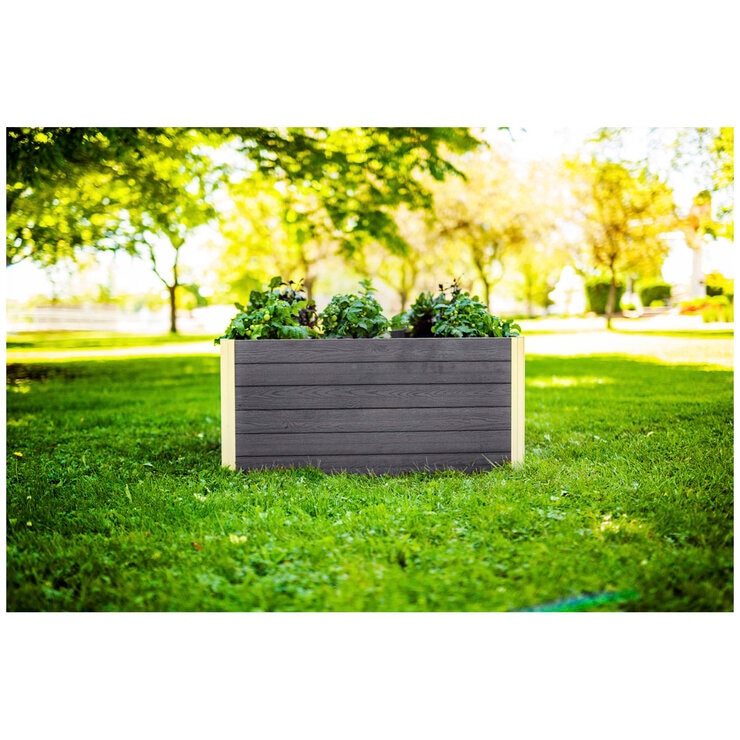 Vita Urbana Keyhole Composting Garden Bed 122 x 122 cm