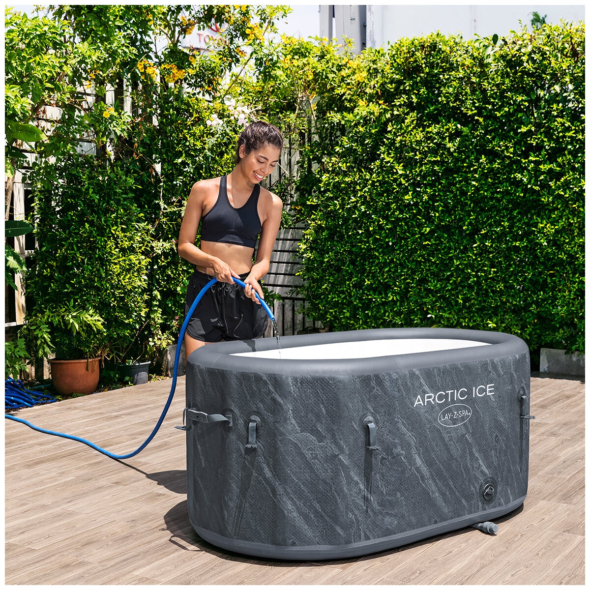 Lay-z Spa Arctic Ice Cold Plunge Recovery Ice Bath