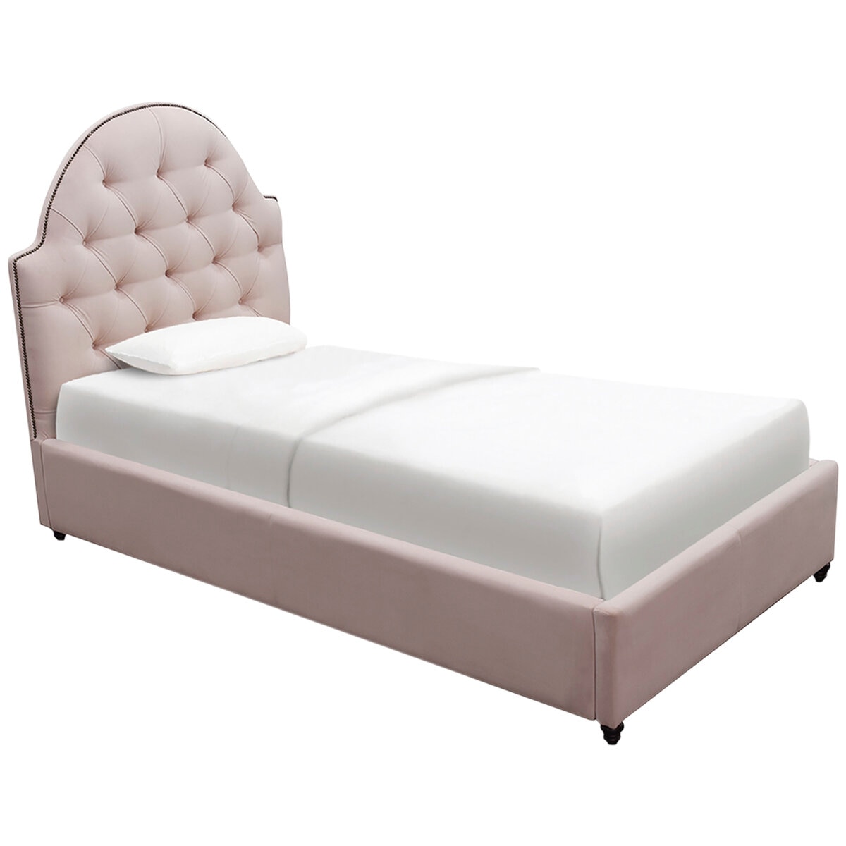 Moran Princess King Single BedHead With Encasement With Slatted Base