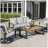 Sunvilla Wills Deep Seating 4 Piece Set