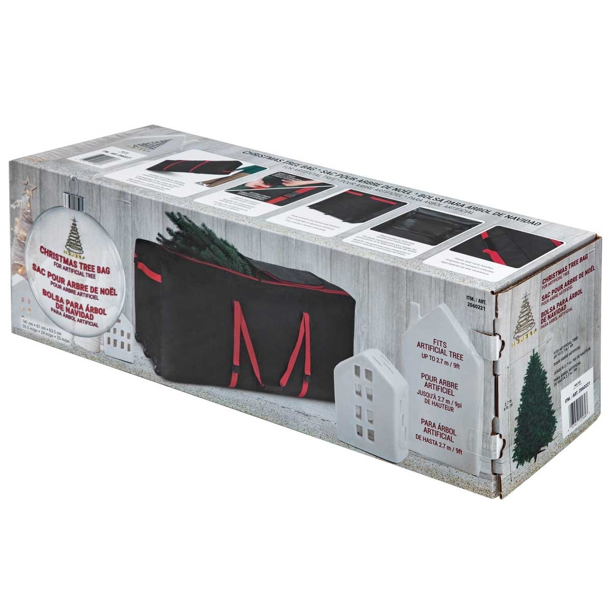 Christmas Tree Storage Bag on Wheels