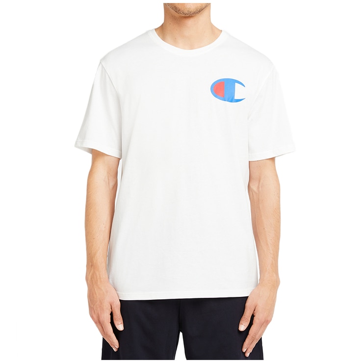 Champion Men's C Logo Tee White | Costco Australia