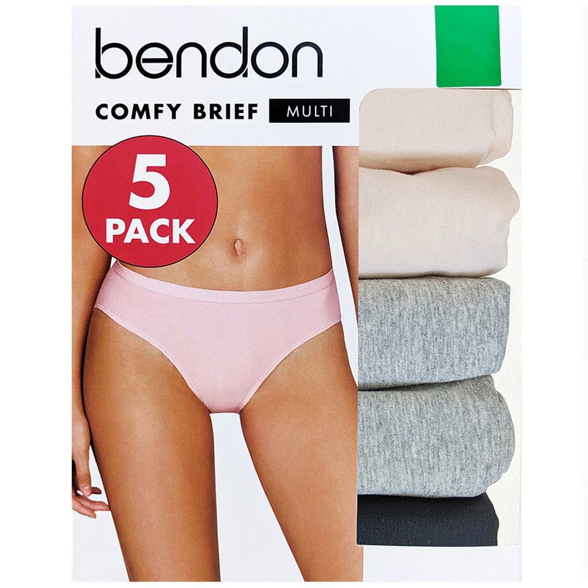 Bendon Women's Comfy Brief 5pk | Costco Australia