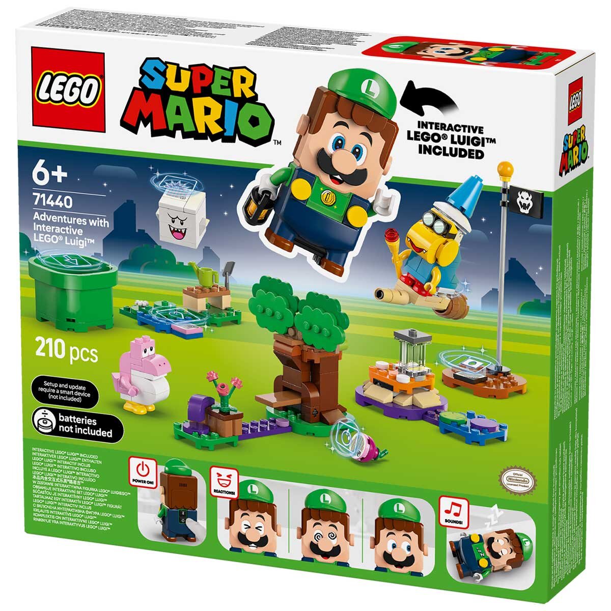 LEGO Super Mario Adventures with Interactive LEGO Luigi 71440