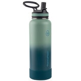 ThermoFlask Stainless Steel Bottle 1.18L 2 Pack White Glade Green