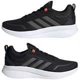 Adidas Lite Racer Shoe Black/White