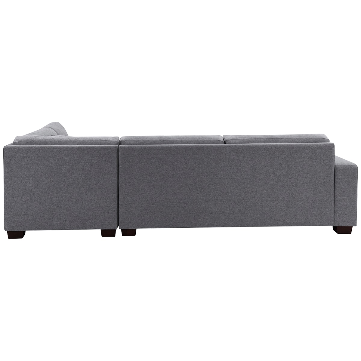 Thomasville Grey Fabric Sectional With Ottoman Costco Australia   52230422364190 