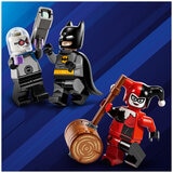 LEGO batman with the batmobile vs. harley quinn