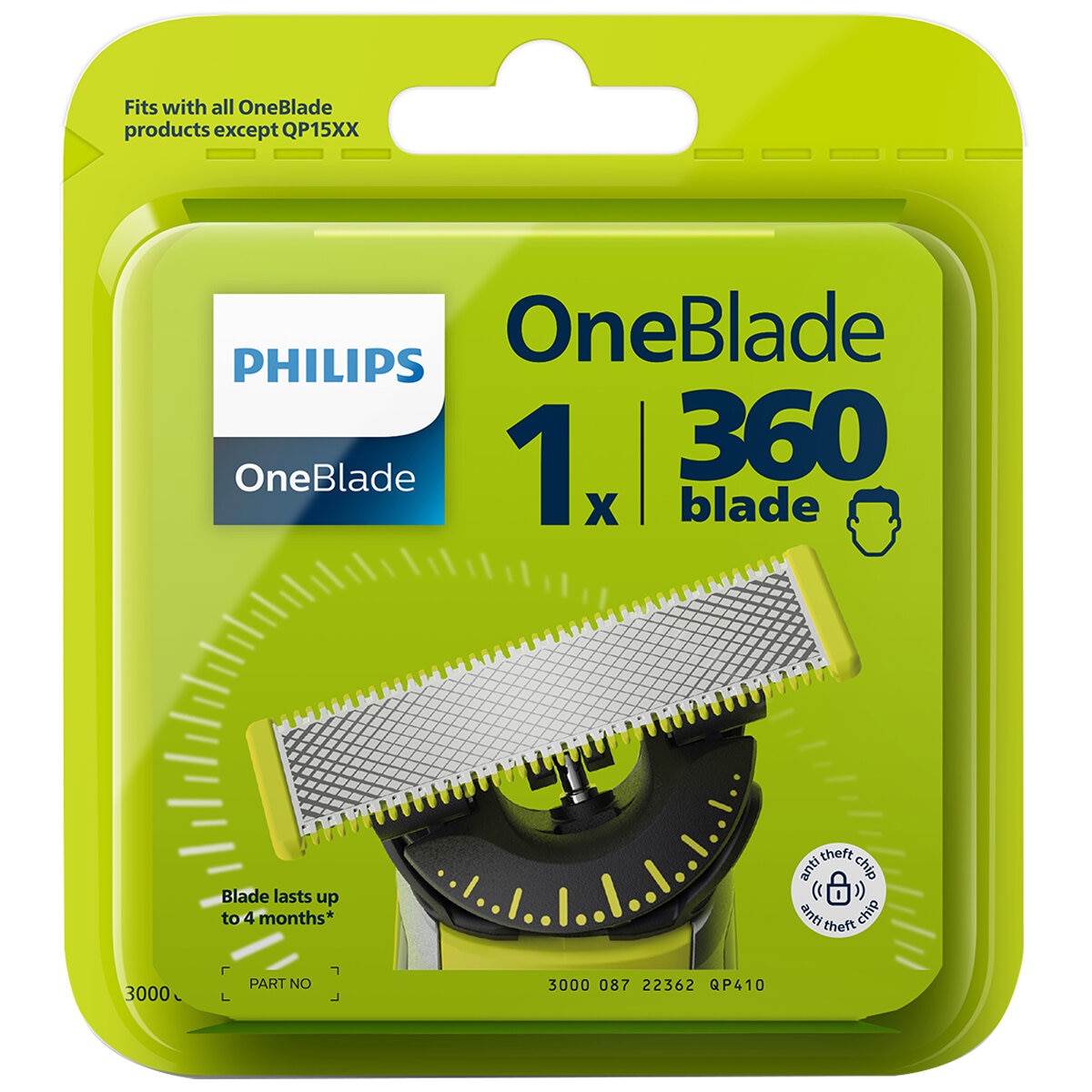 Philips OneBlade Face PRO 360 AND 2 Blades 6003638