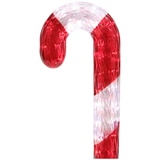 Candy Cane Lawn Stakes Set of 6