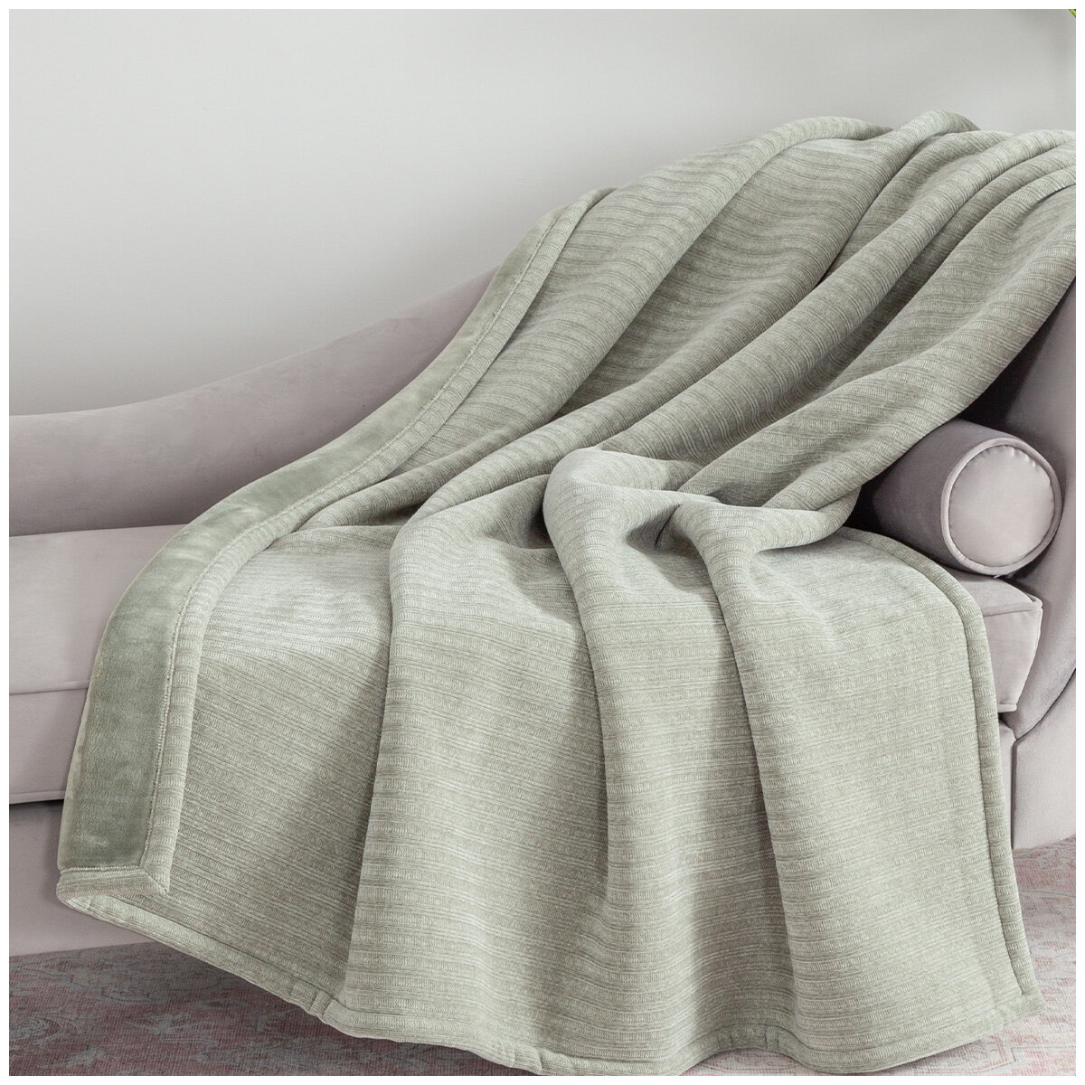 Berkshire Chenille Knit Throw 152cm x 178cm