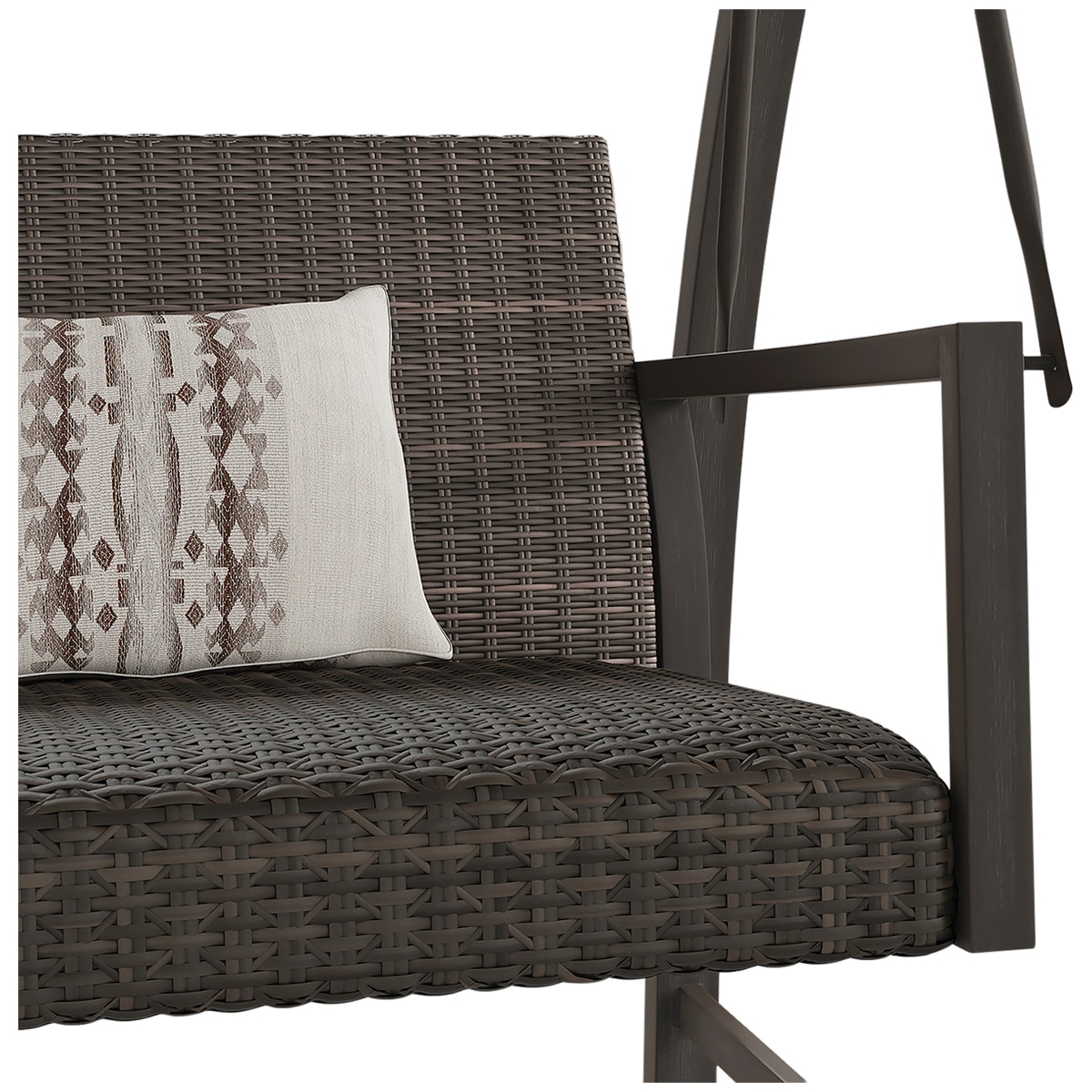 Agio McKenzy Woven Patio Swing Costco Australia