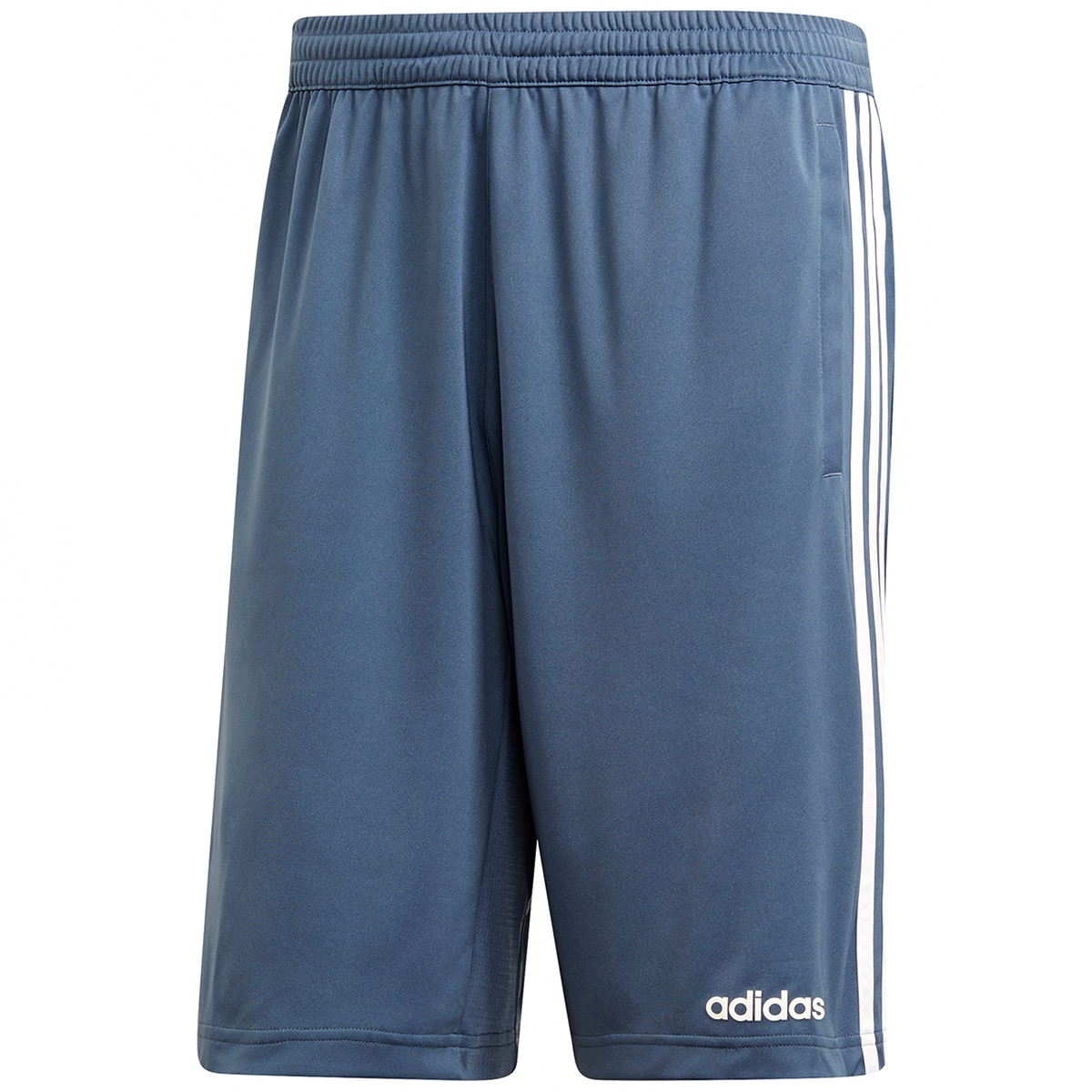 Adidas Men's Climacool 3 Stripe Knit Short Blue Stripe | Costco Australia