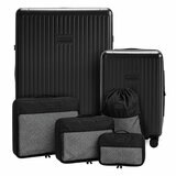 Globite 2 Piece Luggage Set With 4 Piece Packing Cube Globite 2 Piece Luggage Set With 4 Piece Packing Cube