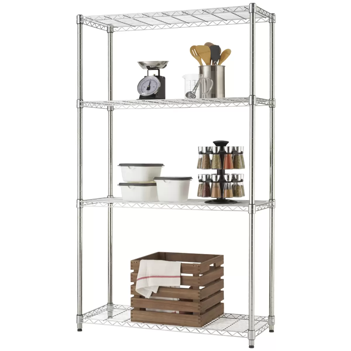 Trinity 4 Tier Storage Rack