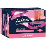 Libra Ultrathin Super Pads With Wings 108 Pack