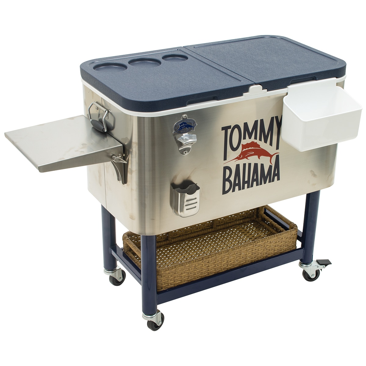 costco tommy bahama wood cooler