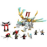 lego ninjago zane's ice dragon creature 7