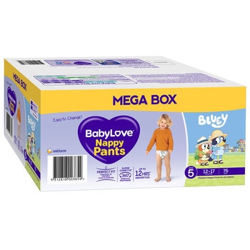 BabyLove Nappy Pants Mega Box Walker 75 Nappy Pants