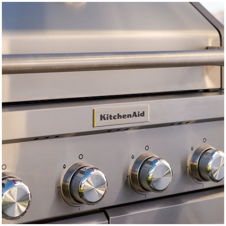 Kitchenaid 4 Burner Gas Grill With Side Burner Costco Australia