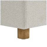 Henredon Sona Fabric Storage Ottoman with Reversible Wood Tray Tops Henredon Sona Fabric Storage Ottoman with Reversible Wood Tray Tops