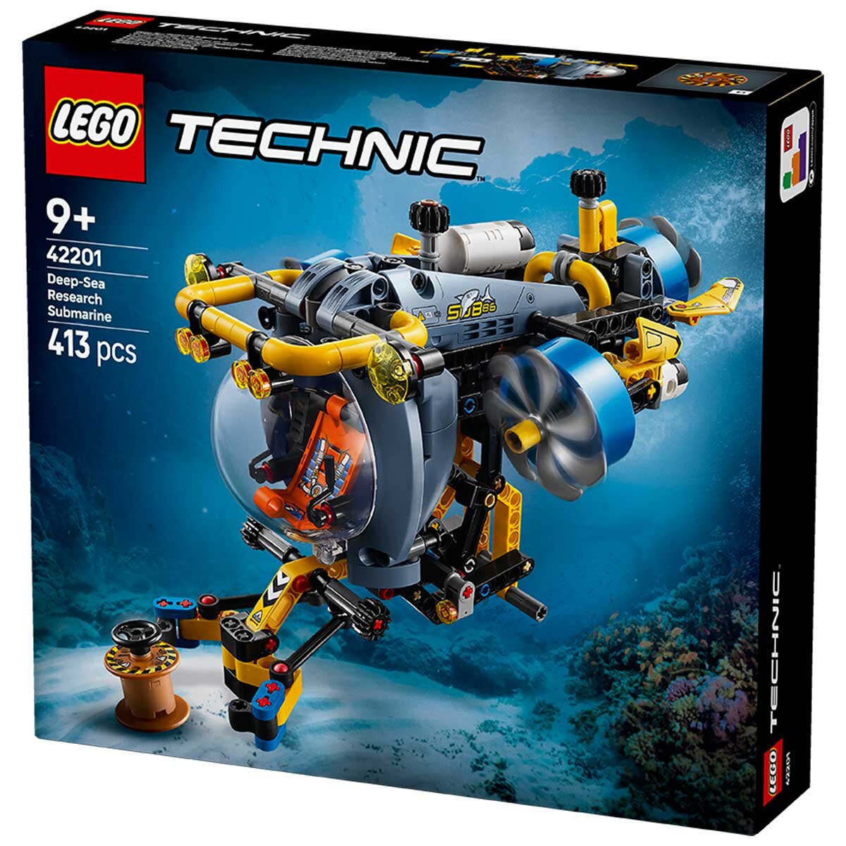 LEGO Technic Deep-Sea Research Submarine Toy Set 42201