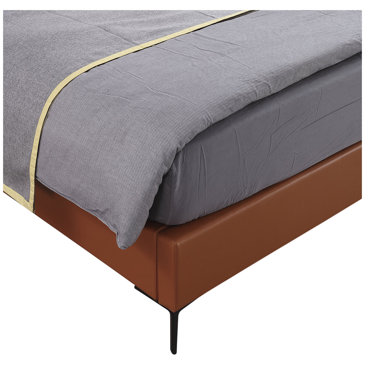 Moran Jackson King Bed with Encasement and Slats