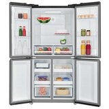 Westinghouse 496L French Door Refrigerator Charcoal Matte Black WQE4900BA